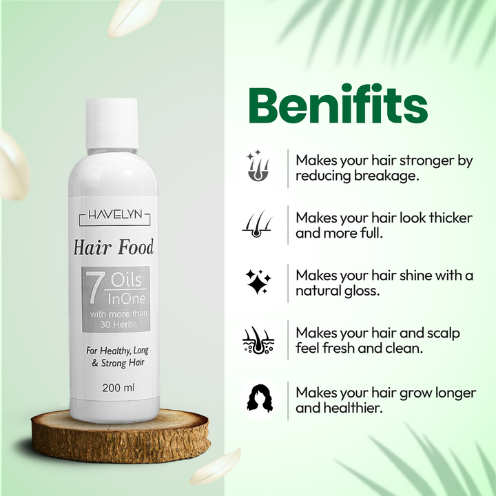 Hair Food Oil (Pack of 2)