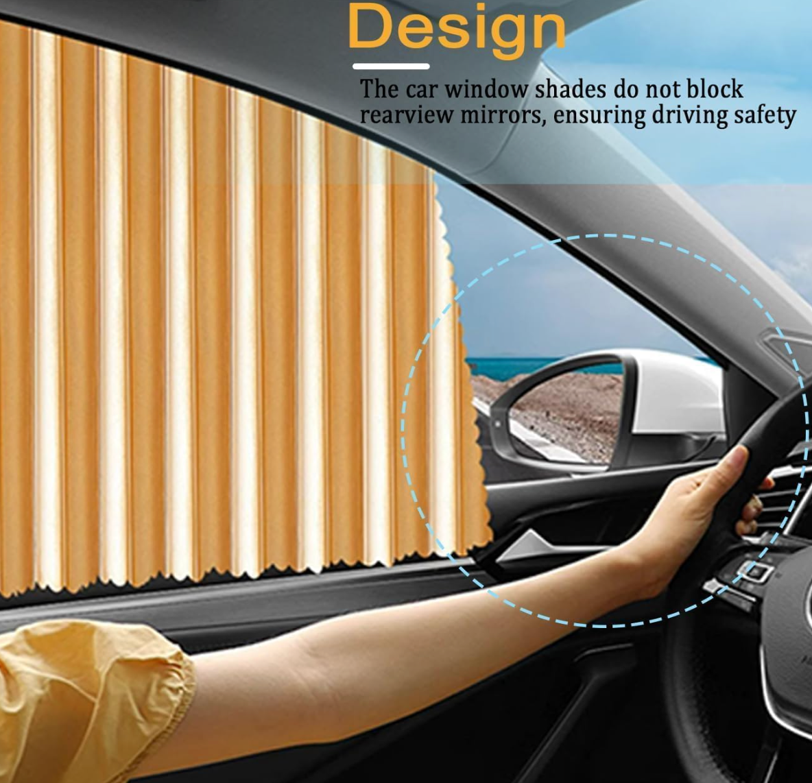 Travelexo™ Privacy Car Curtains (Pack of 4)