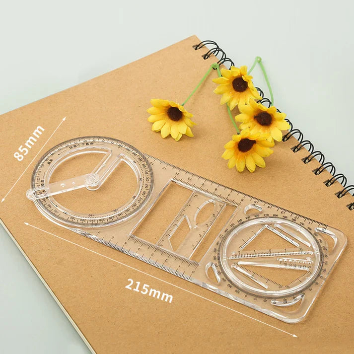 Multifunctional Geometry Ruler