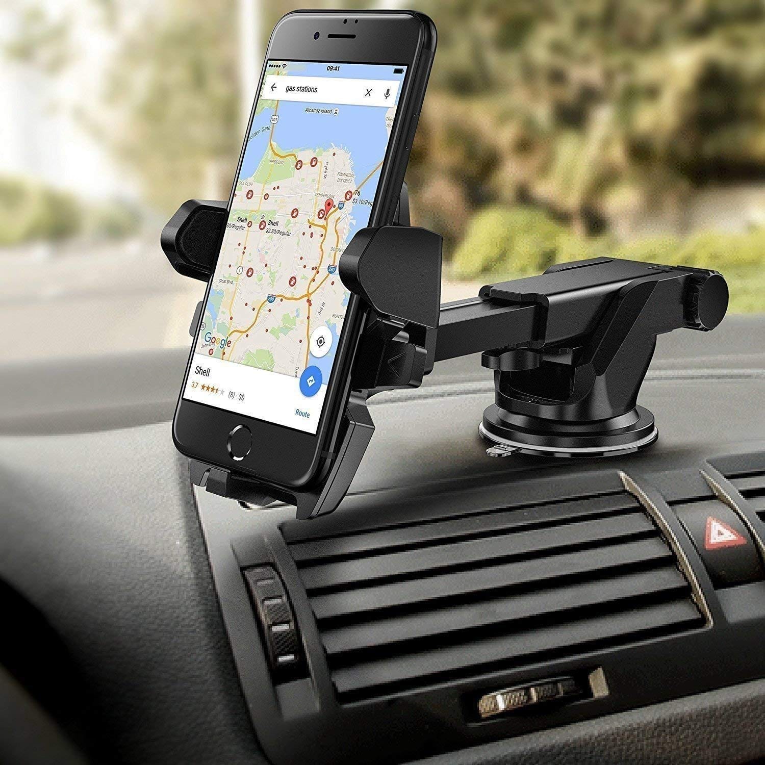 Adjustable Car Phone Holder with Suction Cup Adjustable Car Phone Holder with Suction Cup Zaavio®