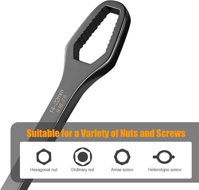 Adjustable Torx Wrench Set | Spanner Set Adjustable Wrench Tool Pliers Universal Wrench Adjustable Torx Wrench Set Zaavio®