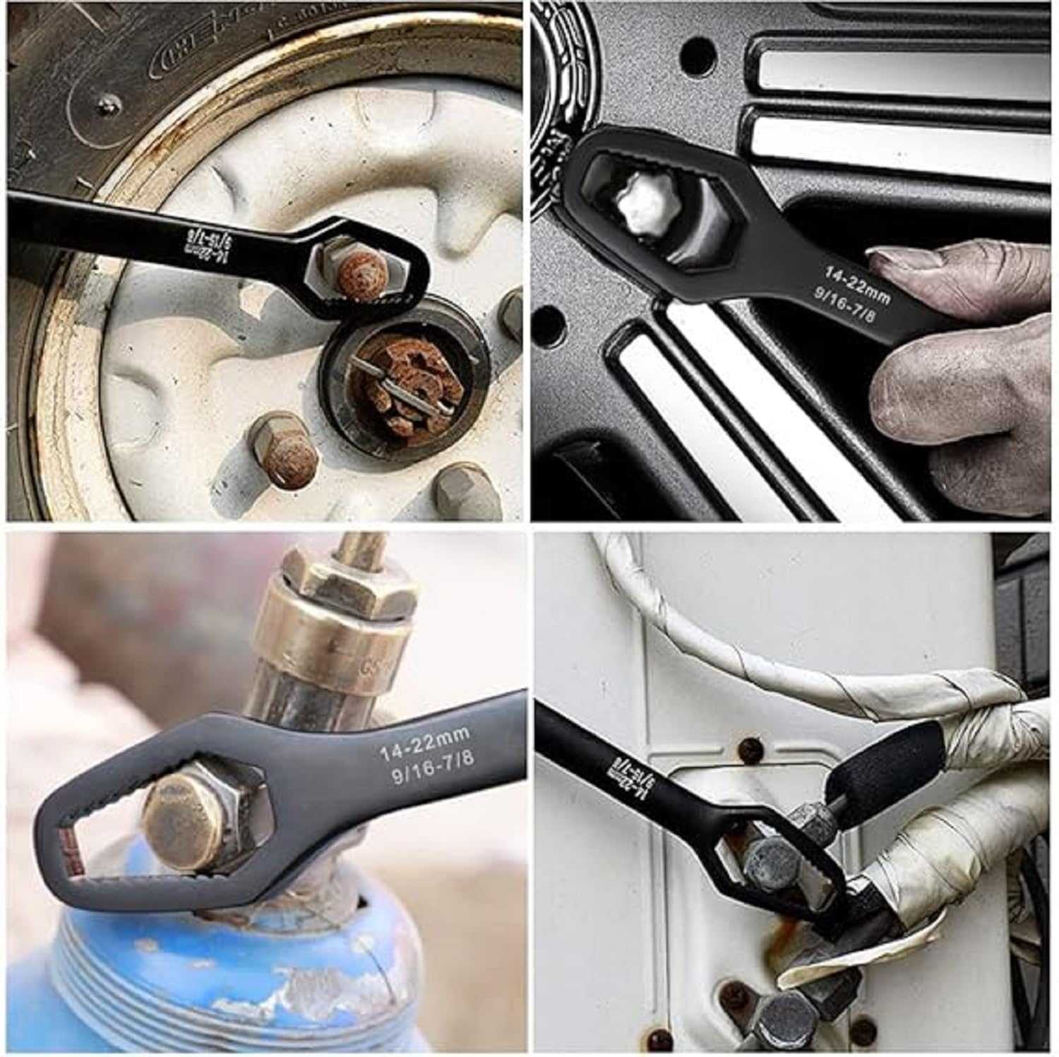Adjustable Torx Wrench Set | Spanner Set Adjustable Wrench Tool Pliers Universal Wrench Adjustable Torx Wrench Set Zaavio®