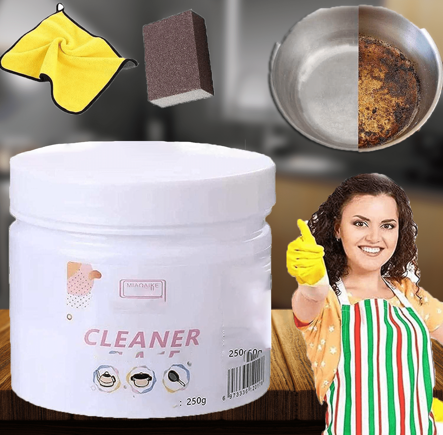 ALL-PURPOSE KITCHEN CLEANING POWDER Zaavio®