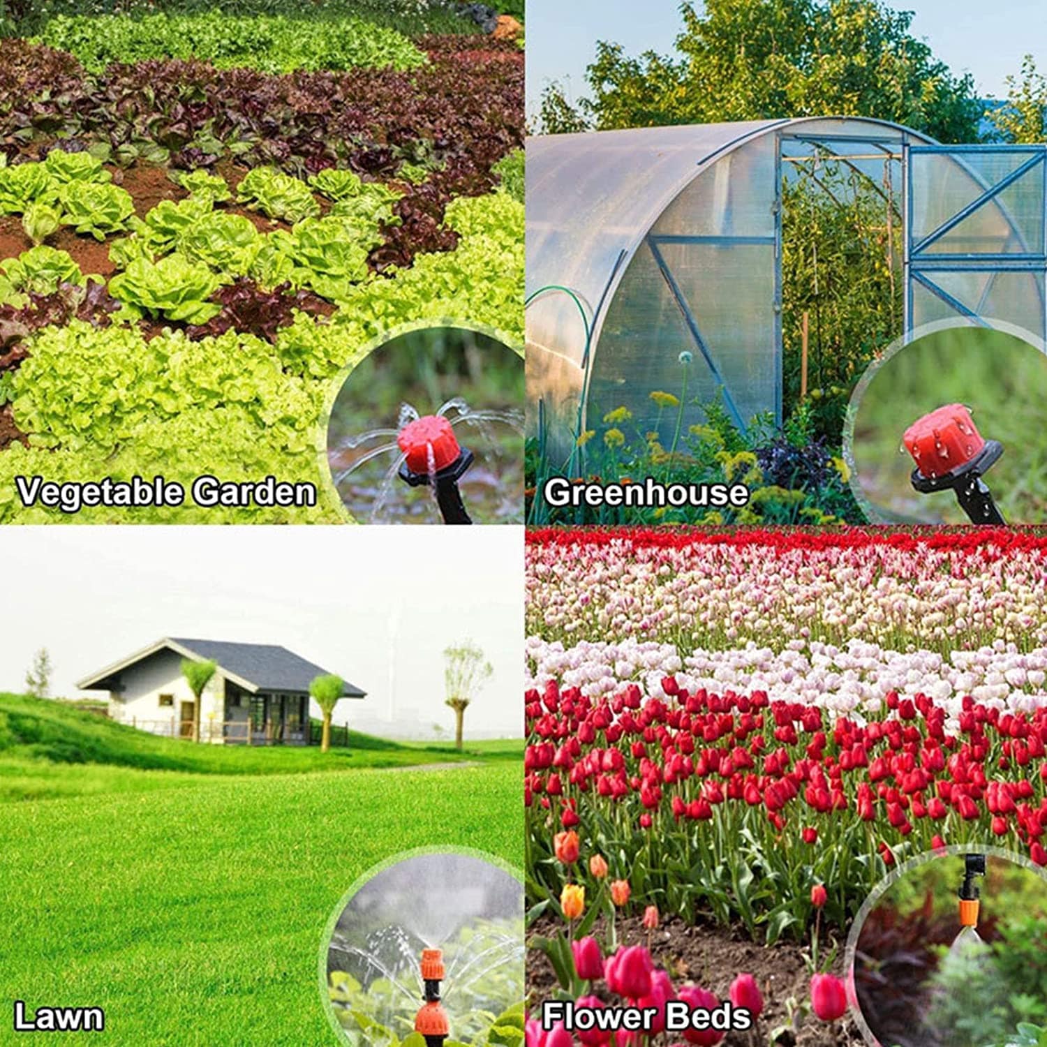 Automatic Irrigation System Outdoor Plant Watering Sprinkler - Ezymist™ Ezymist™ Zaavio®