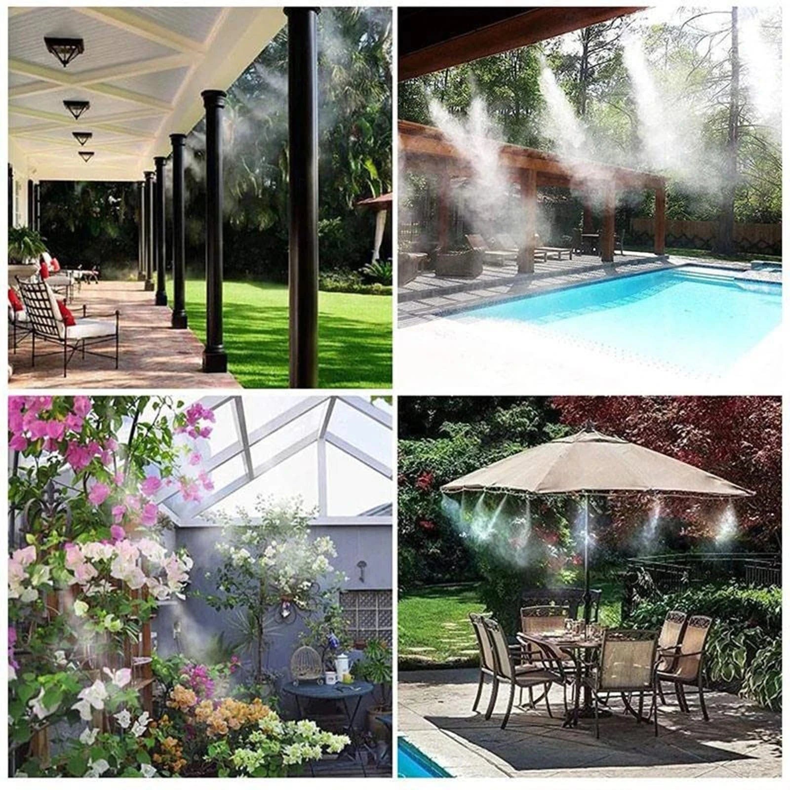 Automatic Irrigation System Outdoor Plant Watering Sprinkler - Ezymist™ Ezymist™ Zaavio®