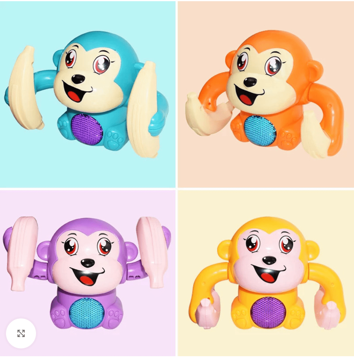 Baby Monkey Toy Zaavio®️