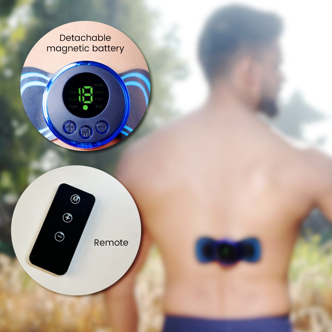Back Neck Massager for Cervical Pain Back Pain Electric Massager  - Neck Cervical Massager Neck Cervical Massager Zaavio®️