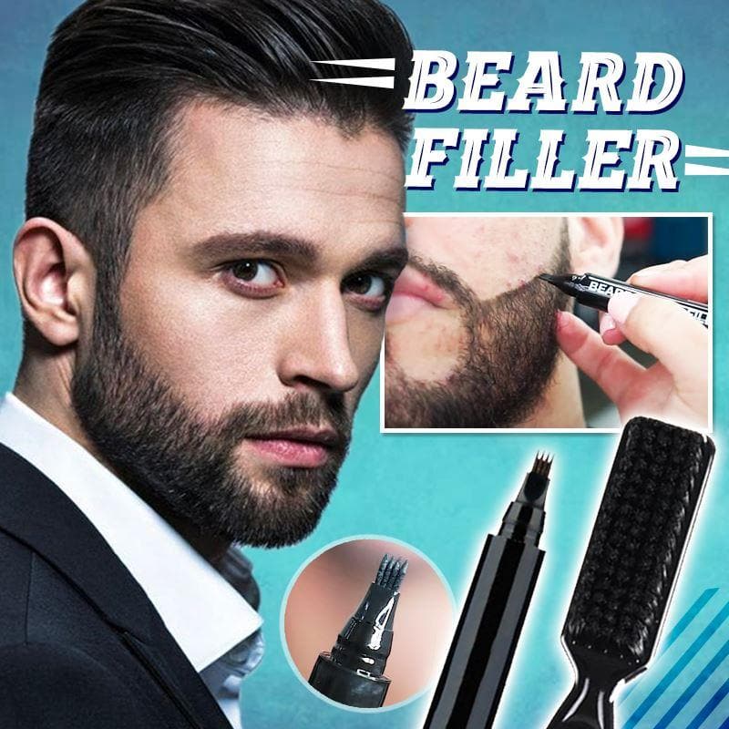 Beard Filler Pen Kit Beard Touch Up Pen Pencil - Beardigo™ Beardigo™ Zaavio®