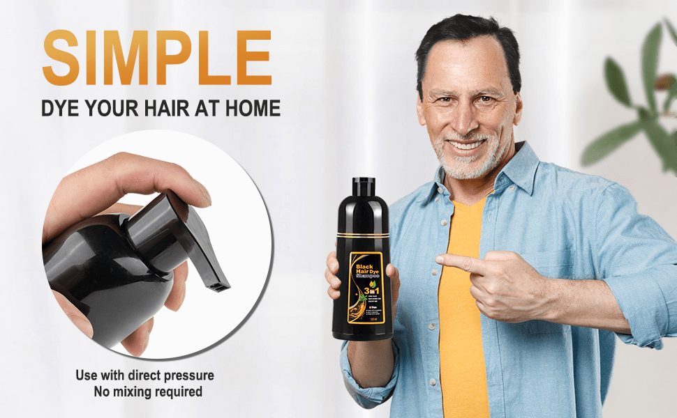 Black Dye Shampoo! Zaavio®
