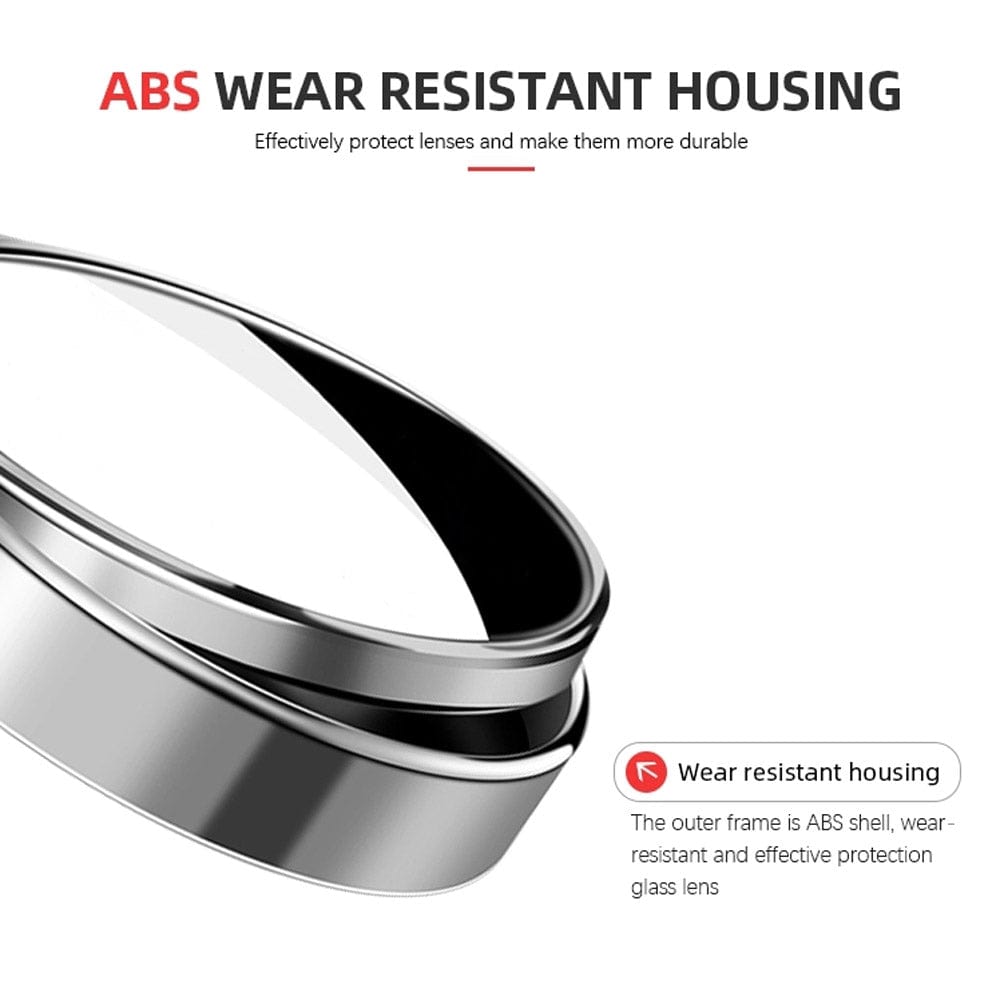 Blind Spot Mirror for Car | Blind Spot Mirror For Car Curved Round Large Car Mirror Accessories Automobiles Blind Spot Mirror for Car Zaavio®