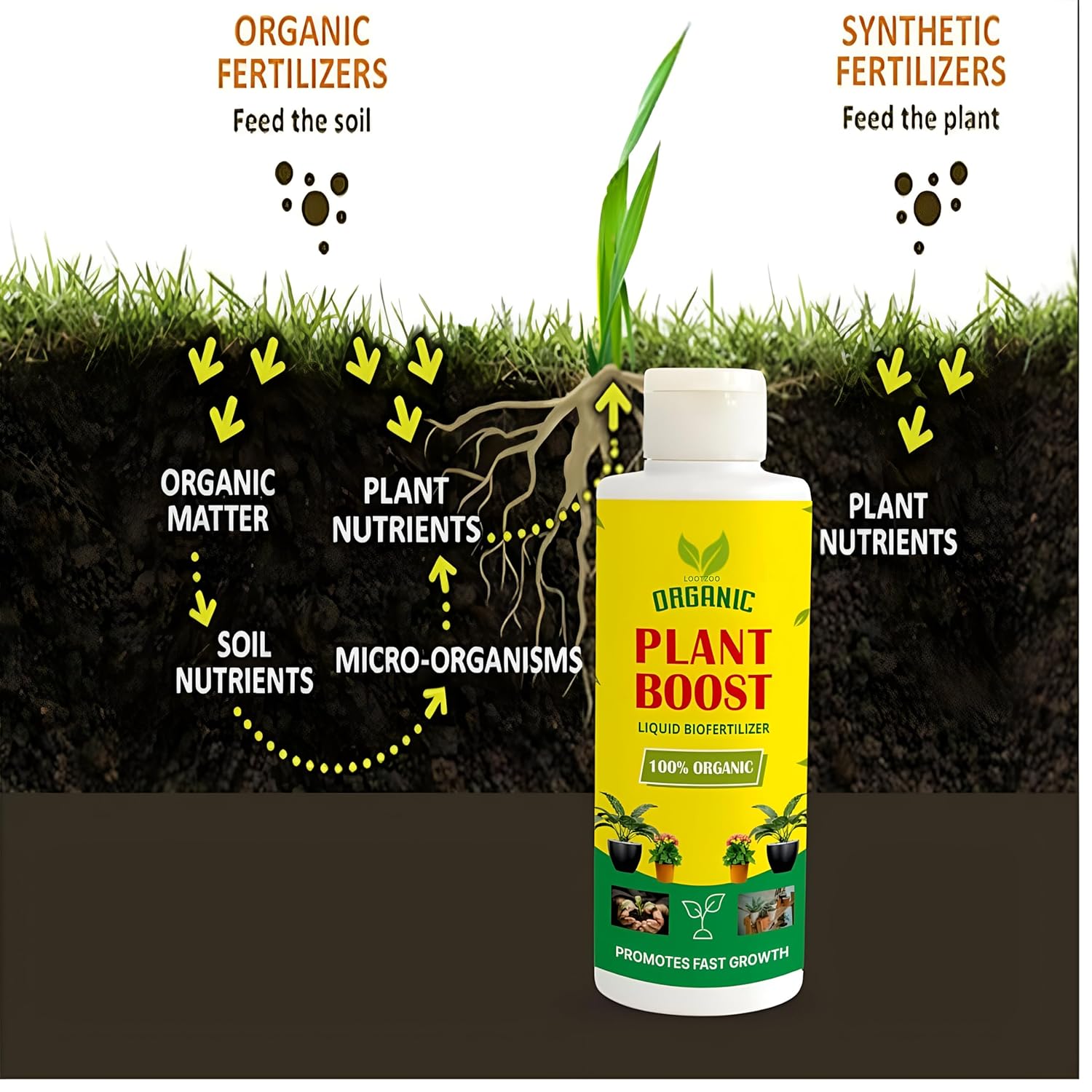 Bloomup™️ | Plant Nutrients Hormone Fertilizers Growth Regulators In Plant BloomUp™️ Plant Growth Liquid Fertiliser (Buy 1 Get 3 Free) Zaavio®️