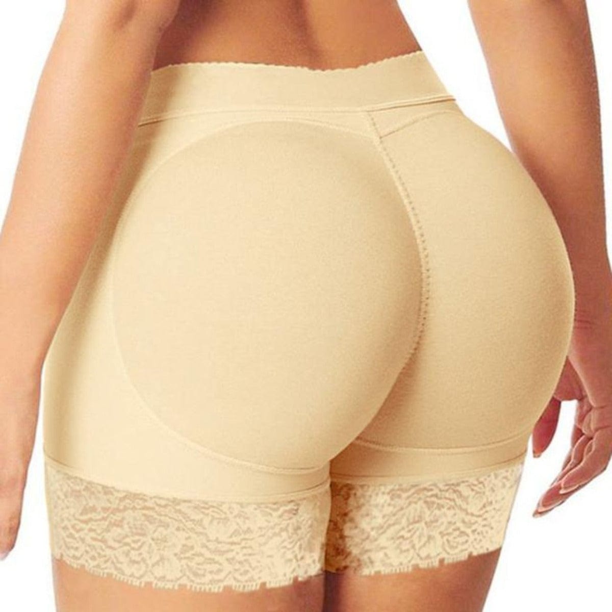 Bra and Shape Beige / S Padded Body Shaper Butt Lifter Panty Amtify