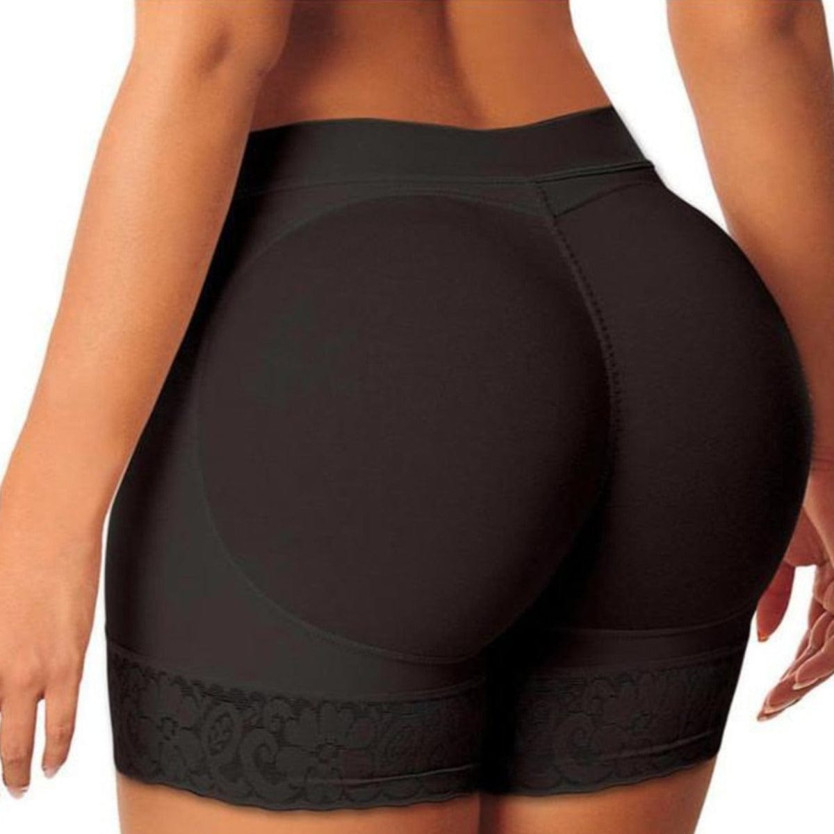 Bra and Shape Black / S Padded Body Shaper Butt Lifter Panty Amtify