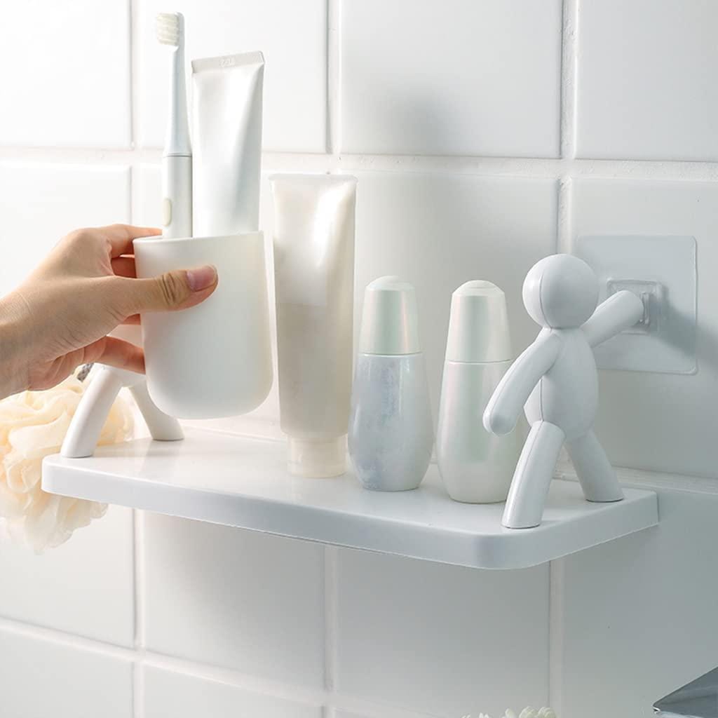 Buy 1 Get 1 Free (Buy 1 Get 1 Free) White Bad Doll Shelf Storage Rack Self-Ship
