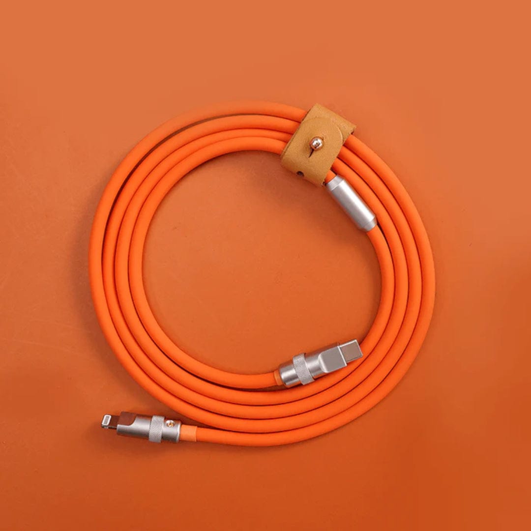 Cables & Connectors 120W 6A Super Fast Rotatable Charging Cable Rockroyce