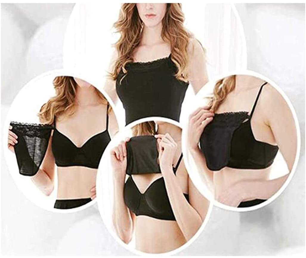 Cami Secret Women's Polyester Clip-on Camisole (Set of 3) Zaavio®
