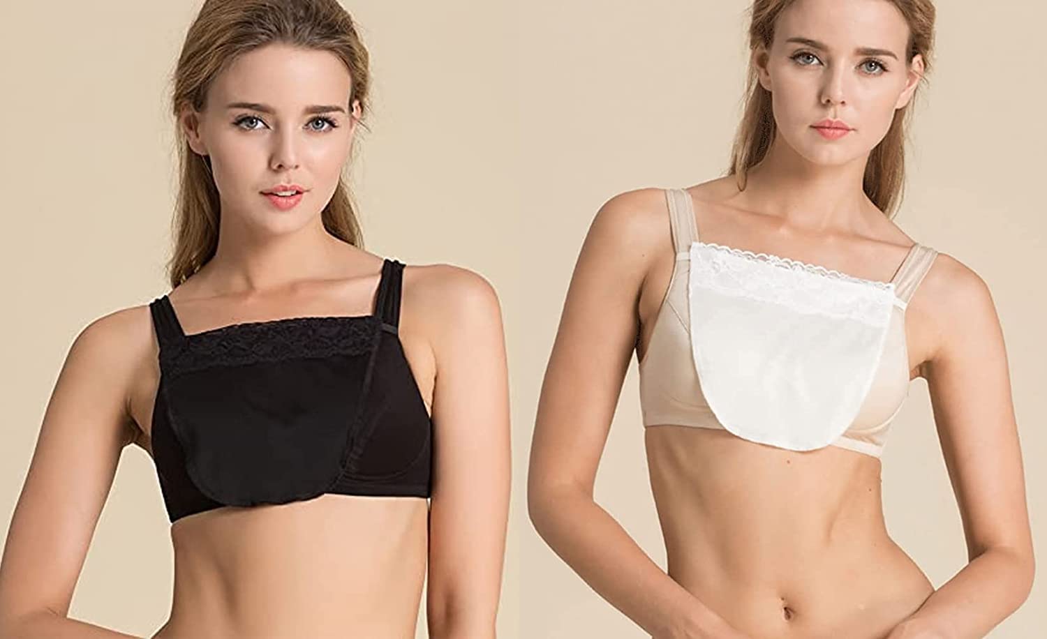 Cami Secret Women's Polyester Clip-on Camisole (Set of 3) Zaavio®