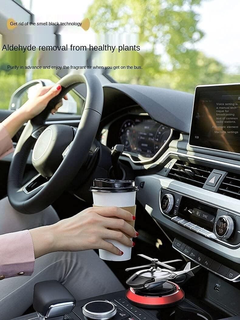 Car Accessories Solar Helicopter Car Air-freshner UtilityMall