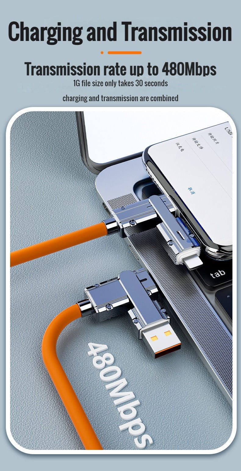 Charger For Iphones Type C Charger Fast Charging Cable - Swivolt™️ Cables & Connectors Swivolt™️ Pro Zaavio®