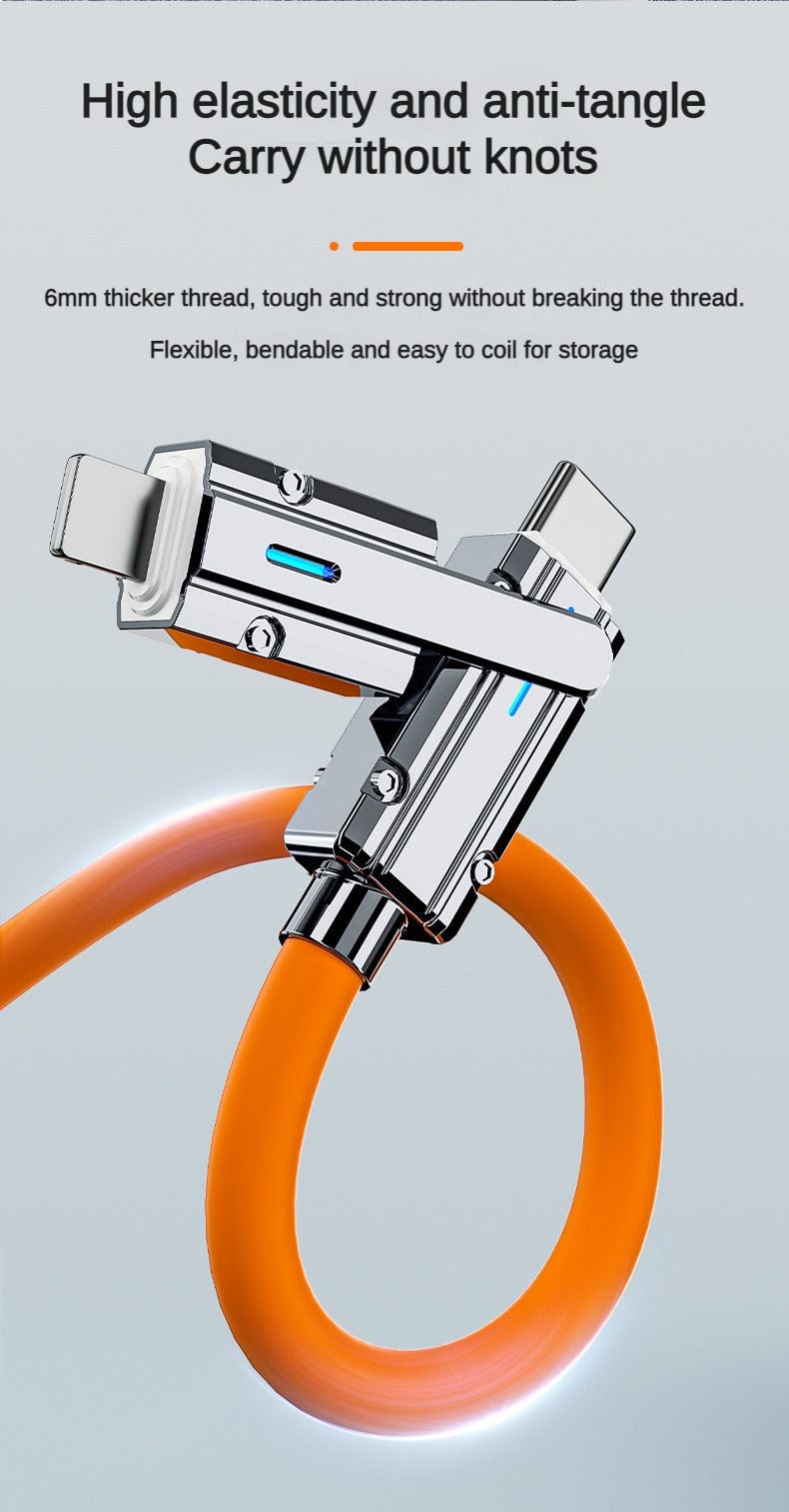 Charger For Iphones Type C Charger Fast Charging Cable - Swivolt™️ Cables & Connectors Swivolt™️ Zaavio®