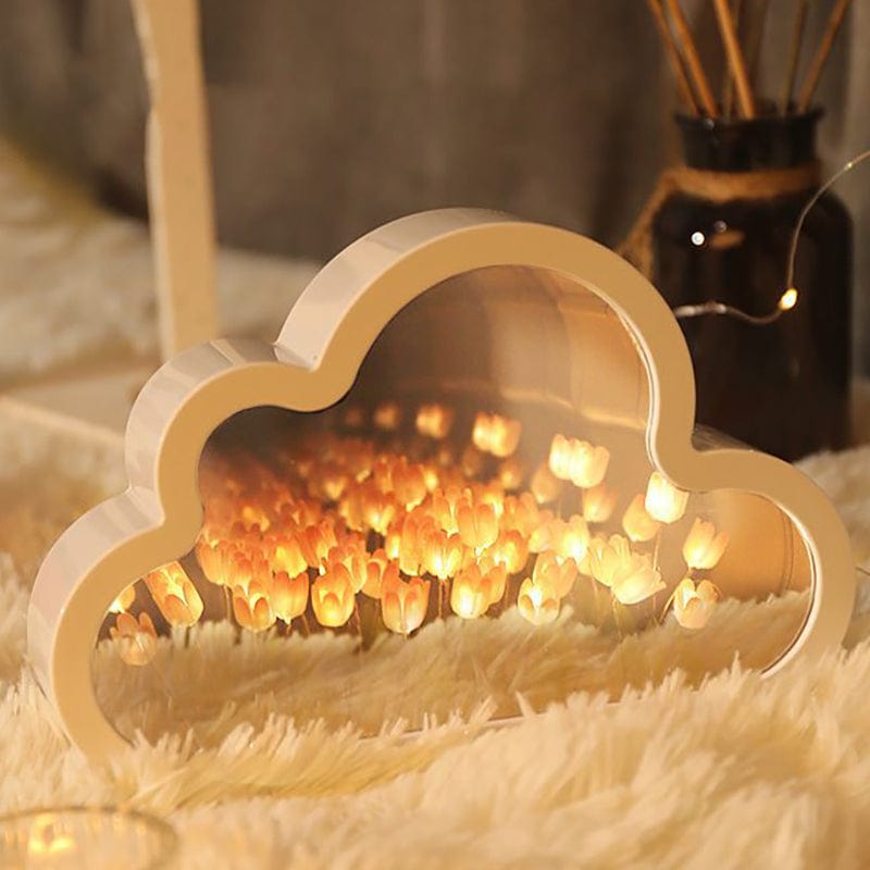 Cloud Endless Bloom Lamp | Led Light Tulip Lamp Night Light Lamp For Home And Bedroom Cloud Endless Bloom Lamp Zaavio®