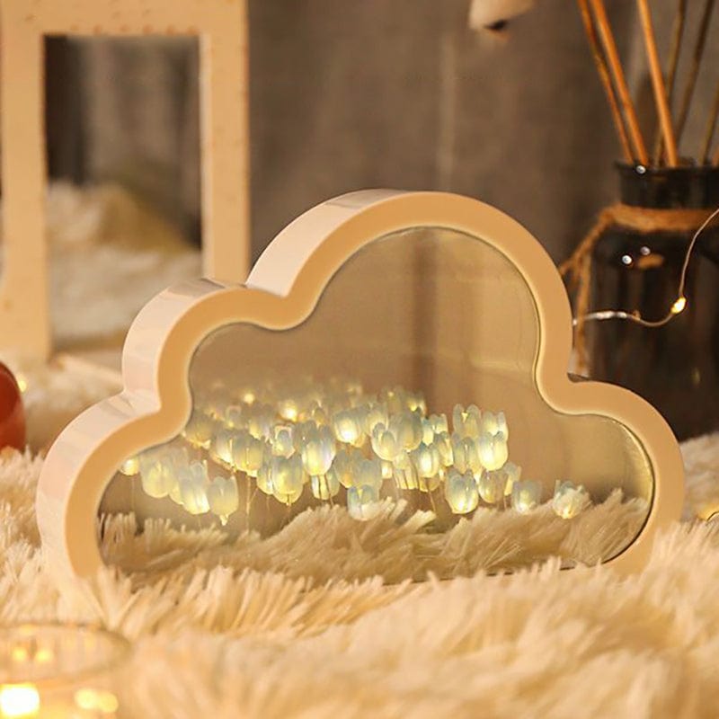 Cloud Endless Bloom Lamp | Led Light Tulip Lamp Night Light Lamp For Home And Bedroom Cloud Endless Bloom Lamp Zaavio®
