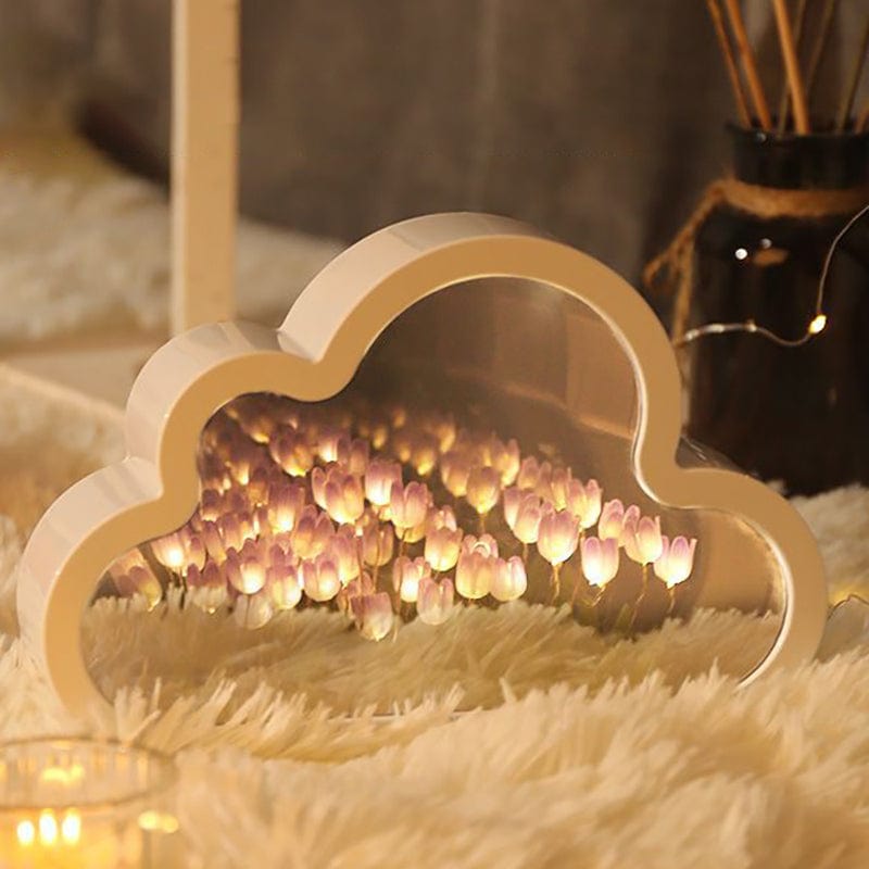 Cloud Endless Bloom Lamp | Led Light Tulip Lamp Night Light Lamp For Home And Bedroom Cloud Endless Bloom Lamp Zaavio®