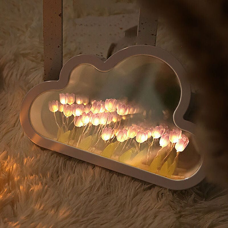 Cloud Endless Bloom Lamp | Led Light Tulip Lamp Night Light Lamp For Home And Bedroom Cloud Endless Bloom Lamp Zaavio®