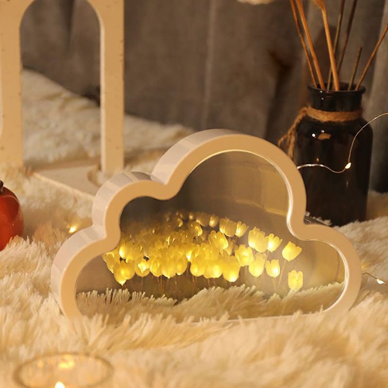 Cloud Endless Bloom Lamp | Led Light Tulip Lamp Night Light Lamp For Home And Bedroom Cloud Endless Bloom Lamp Zaavio®
