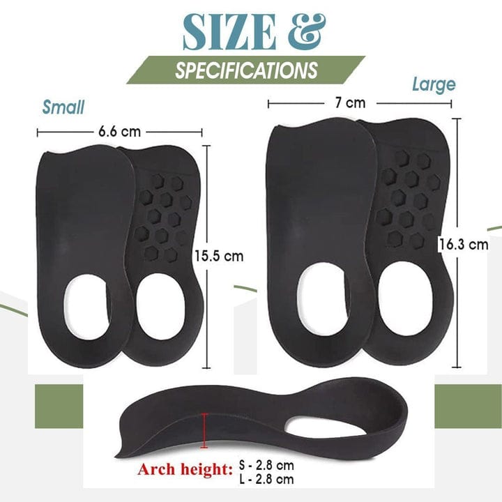 Copy of Flat Foot Insoles Zaavio®