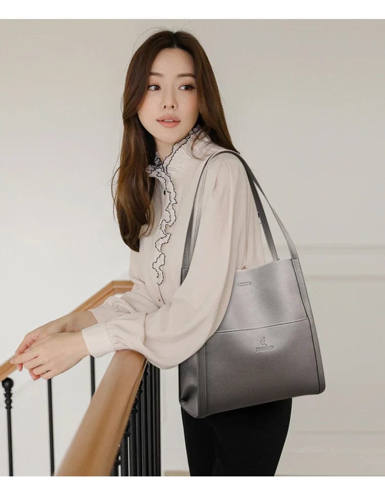 Cora Solid Color Simple Faux Leather Shoulder Bag | Bags For Women Leather Shoulder Bag Cross Body Side Bags Cora Solid Color Simple Faux Leather Shoulder Bag Zaavio®