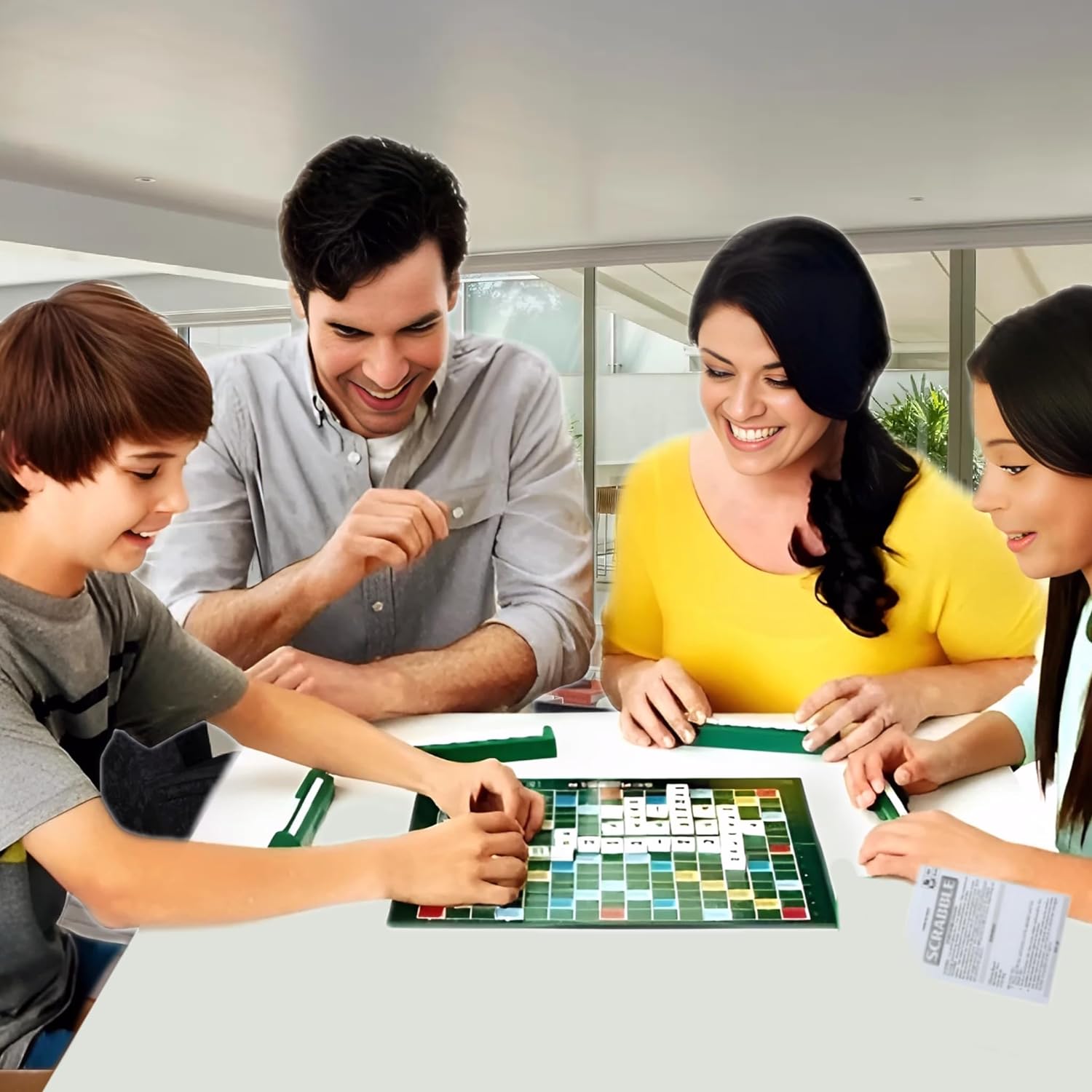 Crossword Scrable Board Game Zaavio®