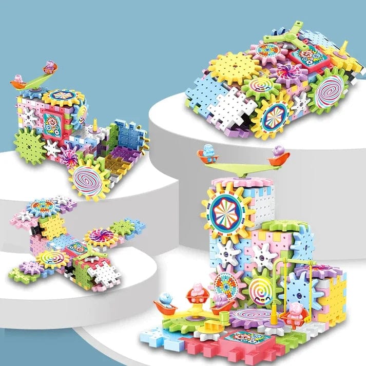 DIY Electric Gear Building Block (101 Pieces) Zaavio®