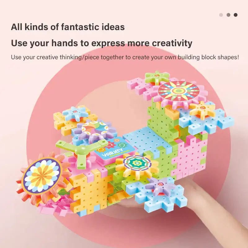 DIY Electric Gear Building Block (101 Pieces) Zaavio®