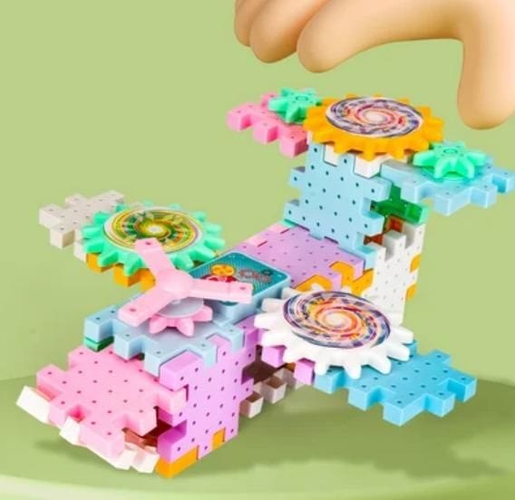 DIY Electric Gear Building Block (101 Pieces) Zaavio®