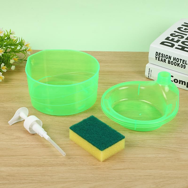 Double Layer 2 in 1 Liquid soap Dispenser Zaavio®️