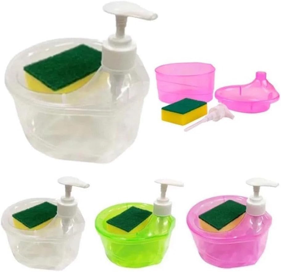 Double Layer 2 in 1 Liquid soap Dispenser Zaavio®️