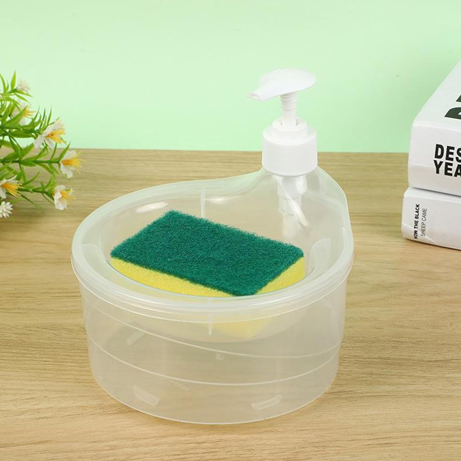Double Layer 2 in 1 Liquid soap Dispenser Zaavio®️
