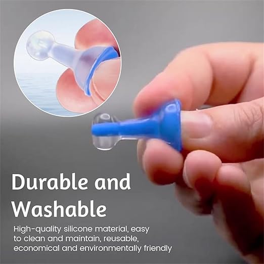 Innovative Inflatable Silicone Earplugs (Set of 4)