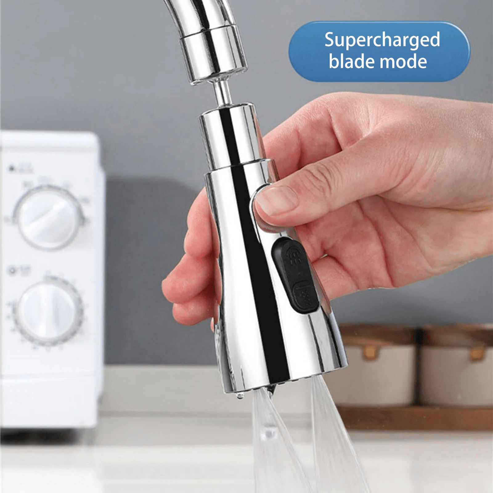 Faucets 3 Modes Water Faucet Sprayer InArt-Studio
