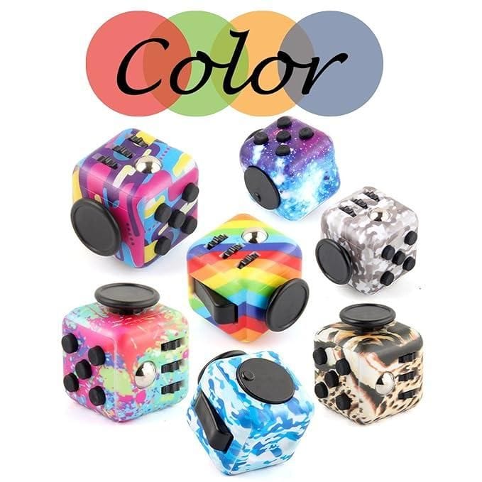 Fidget Cube For Stress Relief | Stress Relief Toys Activities Anxiety Bursting Toy Fidget Stress and anxiety relief toys Fidget Cube For Stress Relief Zaavio®