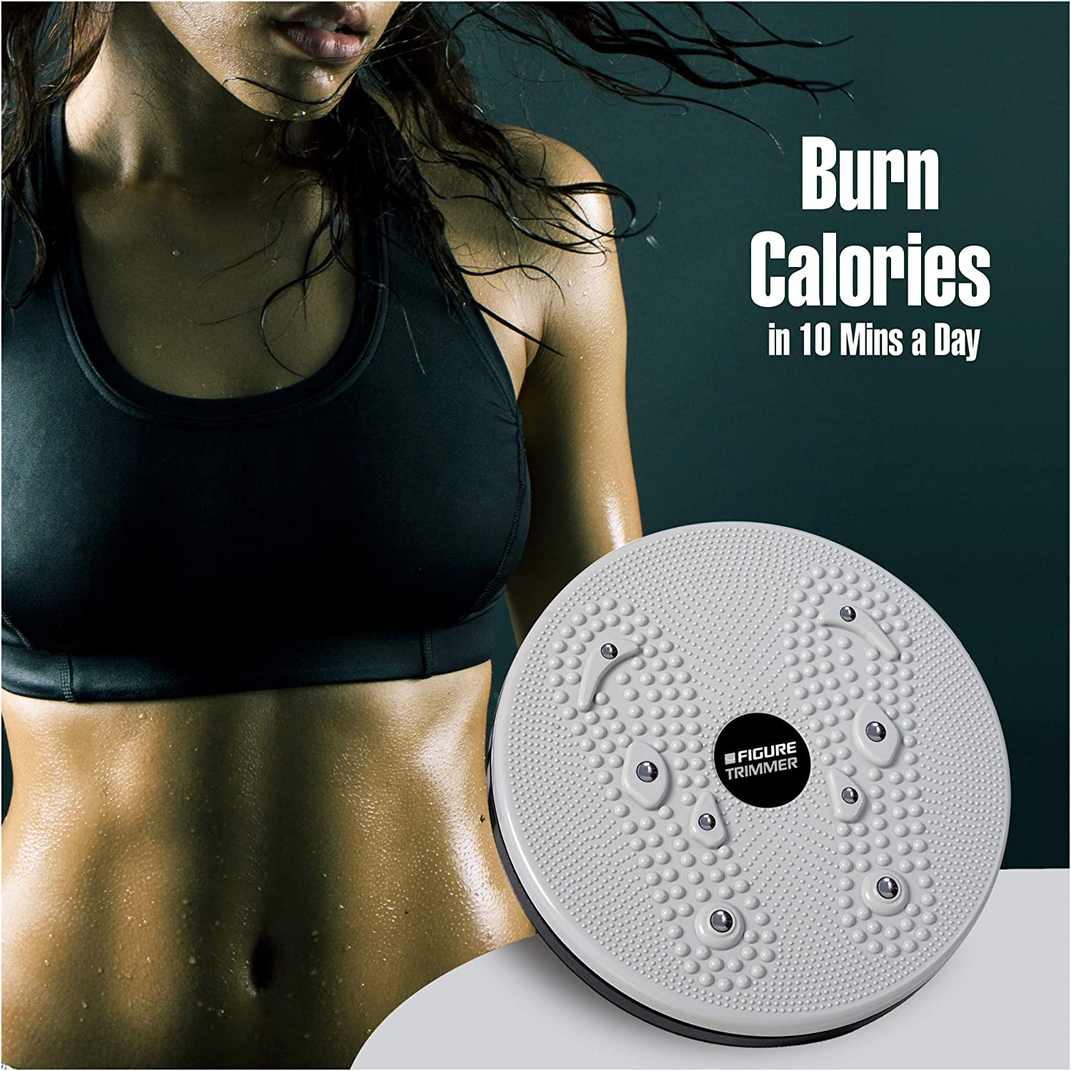 Free Size Tummy Twister Abdominal ABS Portable Exerciser For Men and Women Roposo Clout