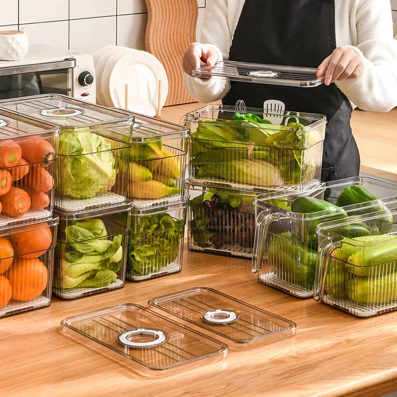 Free Size Unbreakable kitchen storage Basket - 1000 ml (Pack of 6, Blue) Zaavio®️