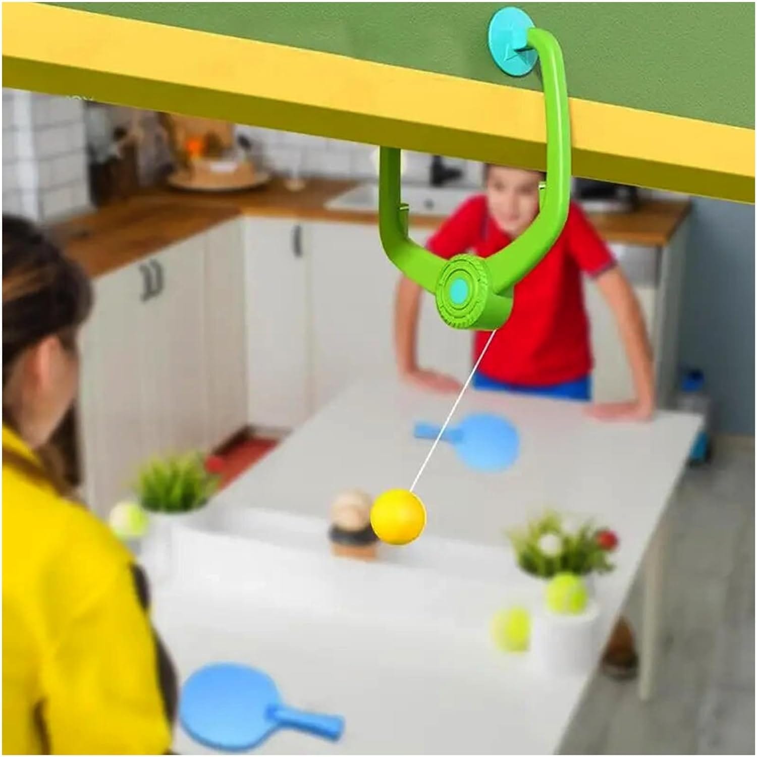 GlidePing™️ | Sports Table Tennis Ping Pong Racket Table Tennis Trainer Children Products & Toys GlidePing™️ Store Hanging Table Tennis Zaavio®