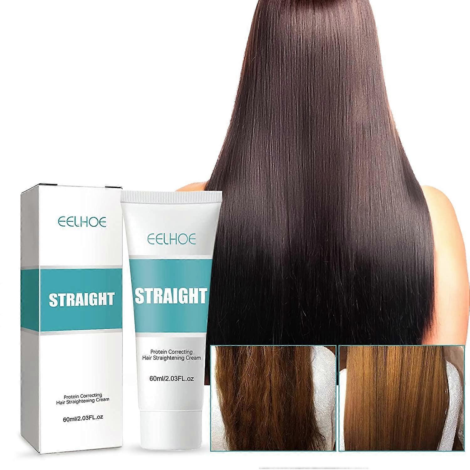 Hair Straightener Cream with Protein (Pack of 2) Skin Care Hair Straightener Cream with Protein (Pack of 2) Zaavio®