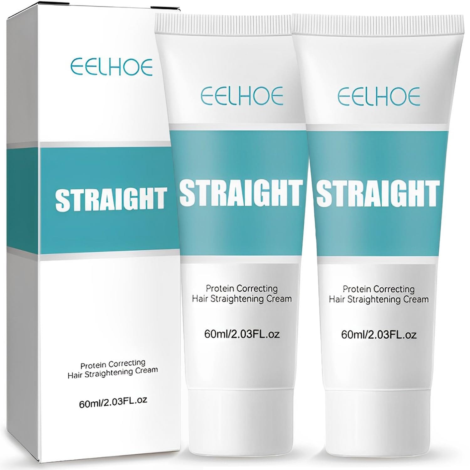 Hair Straightener Cream with Protein (Pack of 2) Skin Care Hair Straightener Cream with Protein (Pack of 2) Zaavio®