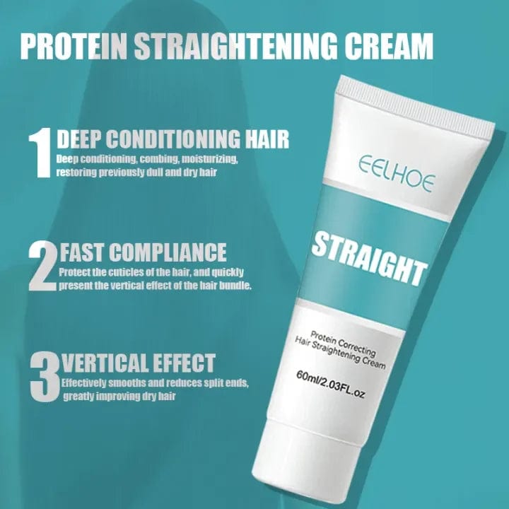 Hair Straightener Cream with Protein (Pack of 2) Skin Care Hair Straightener Cream with Protein (Pack of 2) Zaavio®