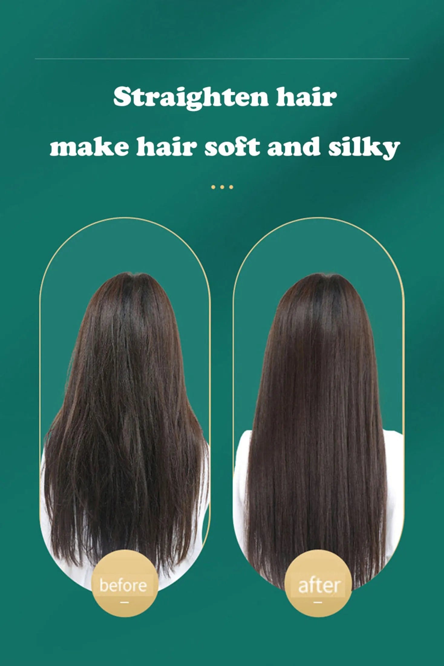 Hair Straightening Brush Electric Comb Heat Straightener - Stylixo™ Stylixo™ Zaavio®