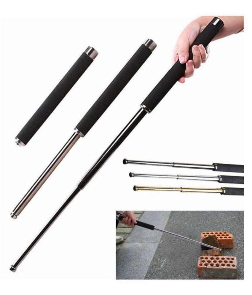Hand Tools Toolkit Hammer Tool Hand Self Defence Tactical Rod - Self Defence Tactical Rod (Heavy Metal and Extendable) Forgee™️ Zaavio®️