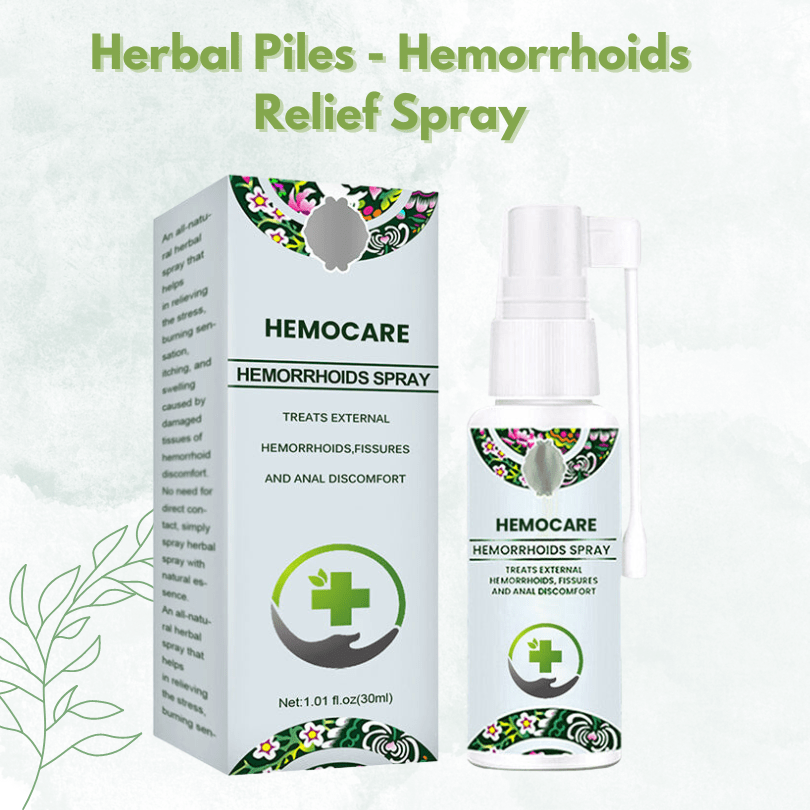 Herbal Piles - Hemorrhoids Relief Spray ( Buy 1 Get 1 ) Zaavio™️